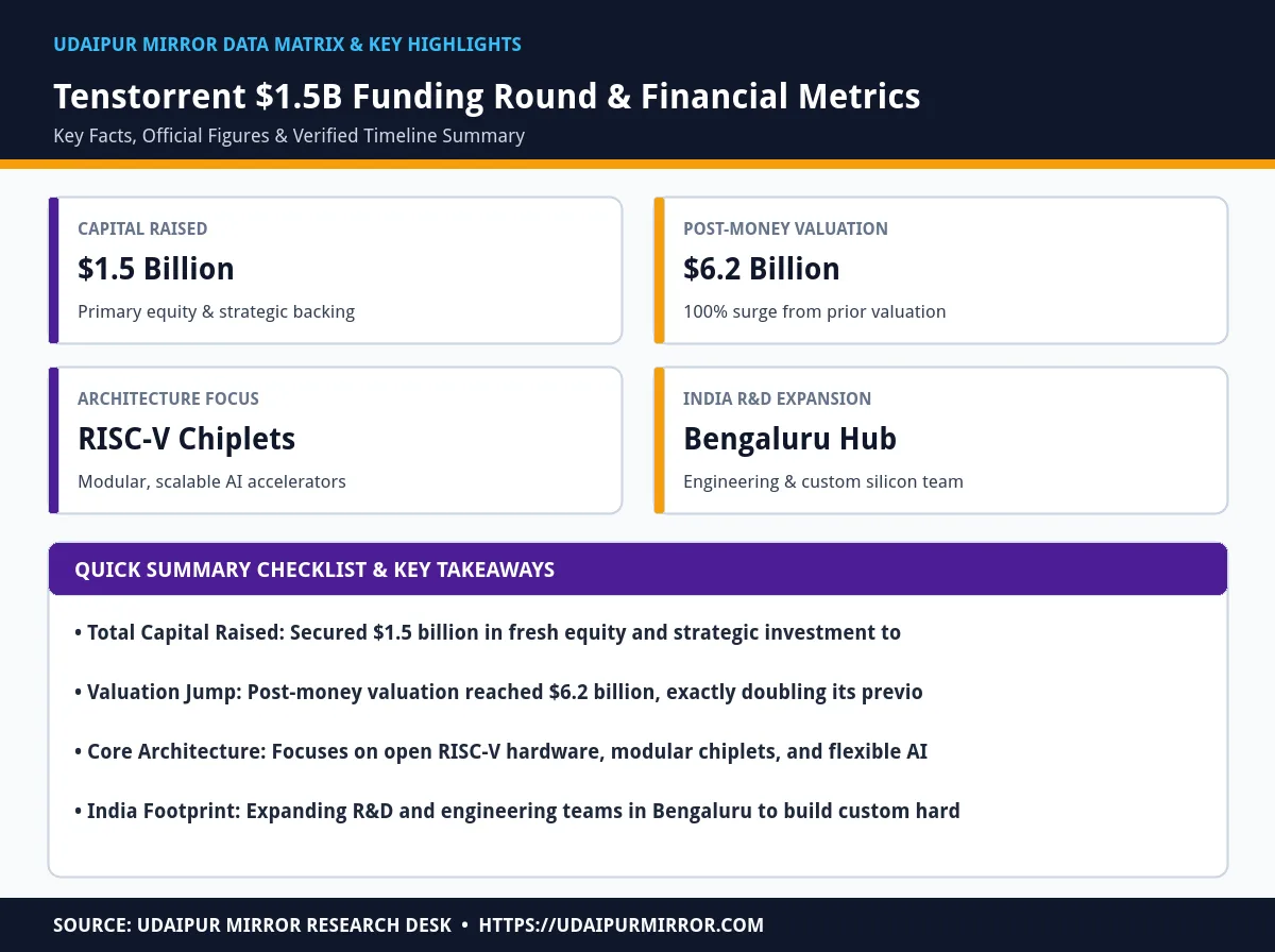 tenstorrent raises 1.5 billion funding matrix card