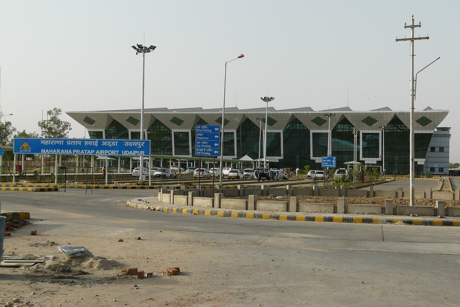 Maharana Pratap Airport Dabok Udaipur passenger terminal expansion, new apron, and winter flight schedule operations