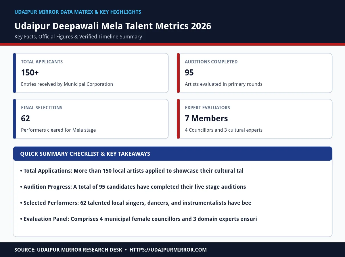 udaipur deepawali mela local artists matrix card