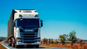 Heavy commercial freight trucks on highway Udaipur traffic restriction 11 city routes