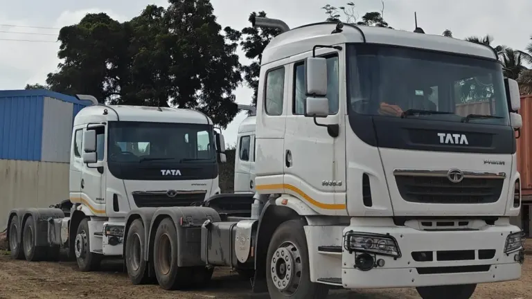 Heavy commercial multi-axle freight truck in India restricted under Udaipur heavy vehicle ban