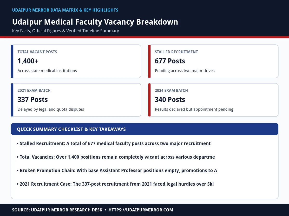 udaipur medical college promotion crisis matrix card