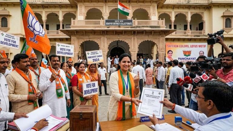 Udaipur Panchayat Election 2026 BJP Candidate List Announced for Zila Parishad