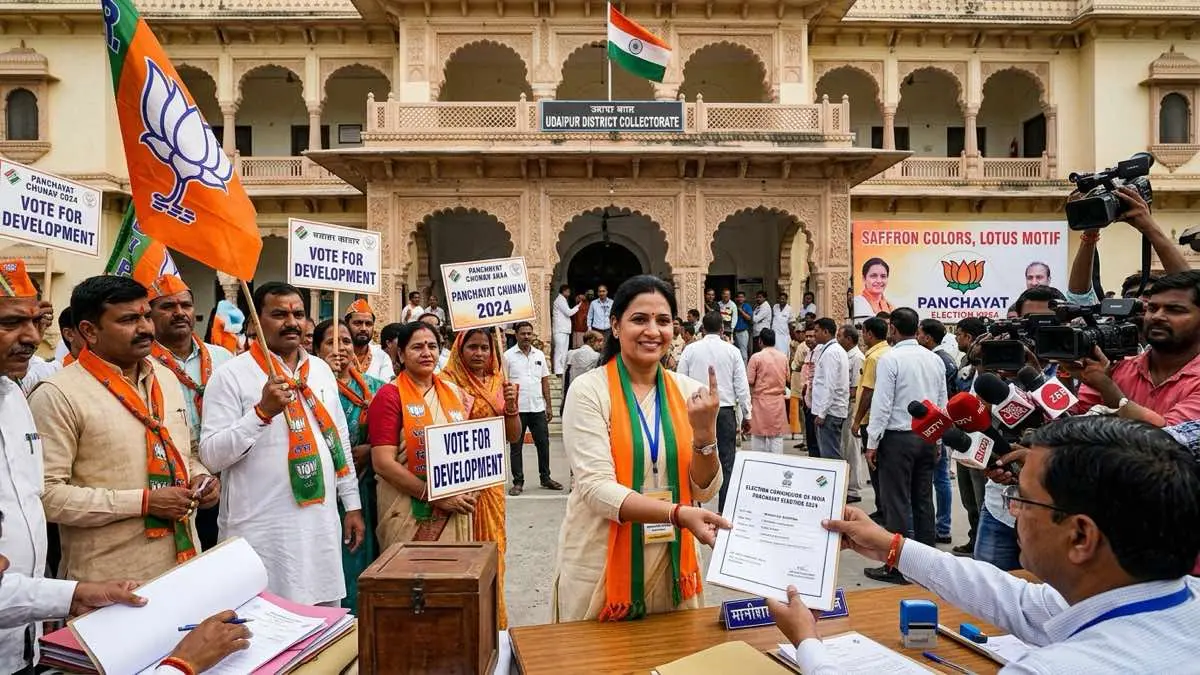 Udaipur Panchayat Election 2026 BJP Candidate List Announced for Zila Parishad
