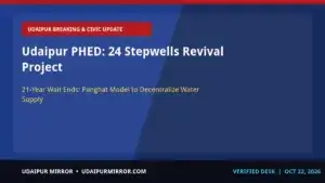 udaipur phed stepwell revival project udaipur phed: 24 stepwells revival project