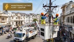 Udaipur Power Cut Alert 14 October 2026 - 5-Hour Electricity Maintenance Shutdown