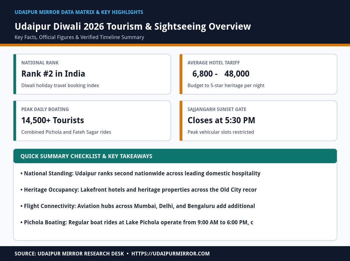 udaipur diwali travel destinations 2026 matrix card