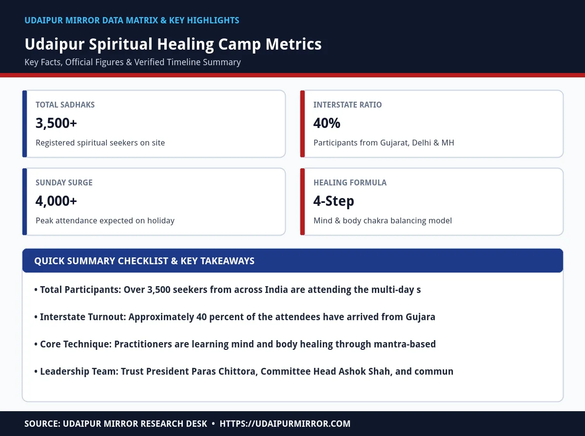 udaipur spiritual healing camp matrix card