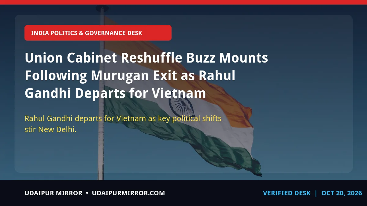 union cabinet reshuffle buzz 2026 cabinet reshuffle buzz mounts after murugan exit