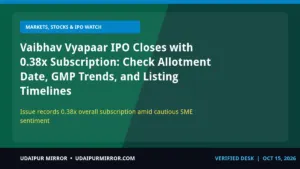 vaibhav vyapaar ipo details vaibhav vyapaar ipo bidding & allotment