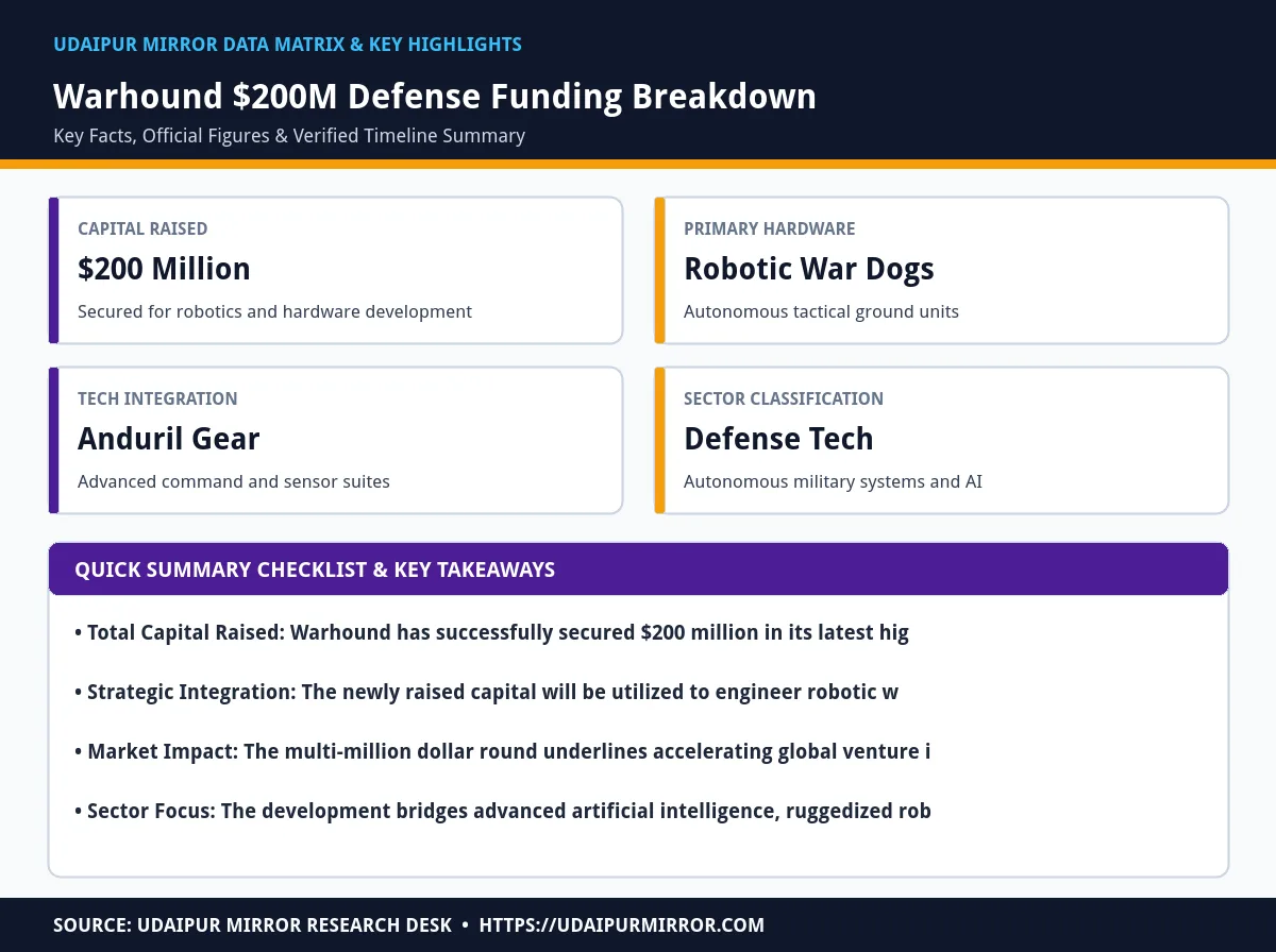 warhound secures 200m funding matrix card