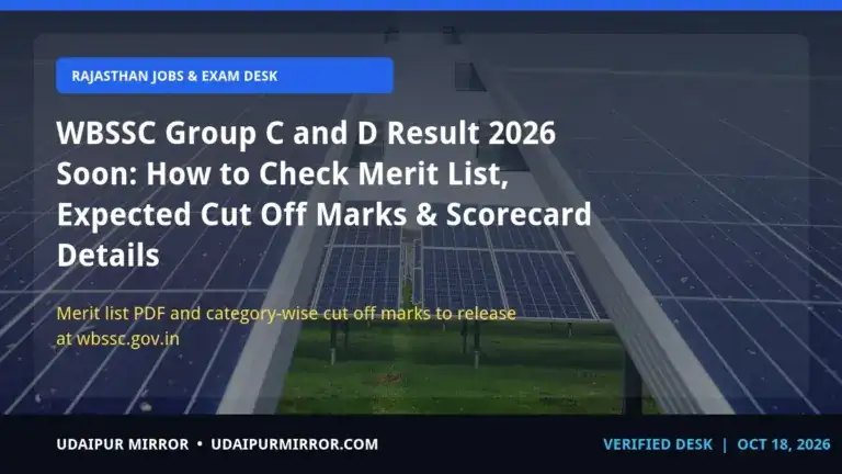 wbssc group c and d result 2026 wbssc group c & d result 2026 expected soon